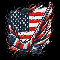 Patriotic Ice Hockey 4th Of July Usa Independence Day Bag