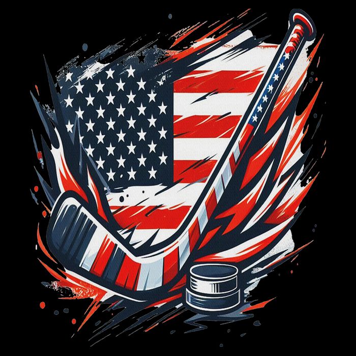 Patriotic Ice Hockey 4th Of July Usa Independence Day Bag
