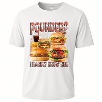 Pounder I Hardly Know Her Funny Unhinged Hamburger Meme Performance Shirt