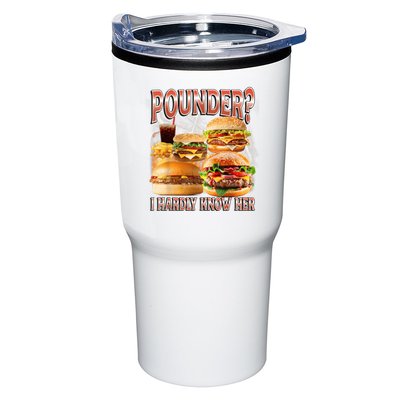 Pounder I Hardly Know Her Funny Unhinged Hamburger Meme Tumbler