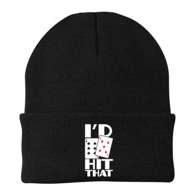 Poker ID Hit That Gambling Texas Hold Em Card Game Beanie