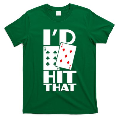 Poker ID Hit That Gambling Texas Hold Em Card Game T-Shirt