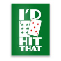 Poker ID Hit That Gambling Texas Hold Em Card Game Poster