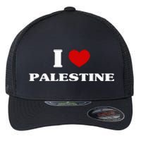 Palestine I Heart Palestine Souvenir I Love Palestine Flexfit Unipanel Trucker Cap