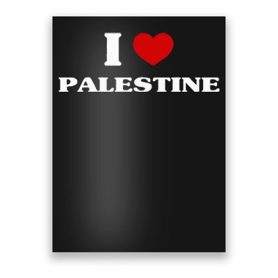 Palestine I Heart Palestine Souvenir I Love Palestine Poster