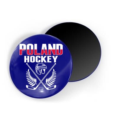 Poland Ice Hockey Fans Jersey Polish Hockey Team Supporter Gift Magnet