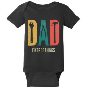 Papa If He Cant Fix It No One Can Fathers Day Dad Baby Bodysuit