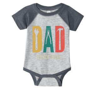 Papa If He Cant Fix It No One Can Fathers Day Dad Infant Baby Jersey Bodysuit