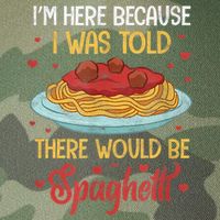 Pasta I'm Here Because I Was Told There Would Be Spaghetti Legacy Tie Dye Trucker Hat