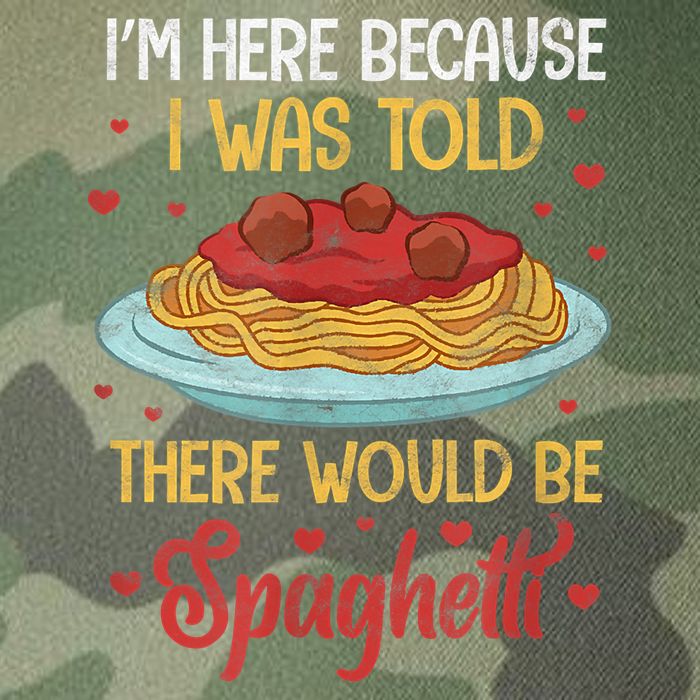 Pasta I'm Here Because I Was Told There Would Be Spaghetti Legacy Tie Dye Trucker Hat