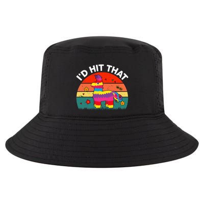 Pinata Id Hit That Cinco De Mayo Funny Mexican Cool Comfort Performance Bucket Hat