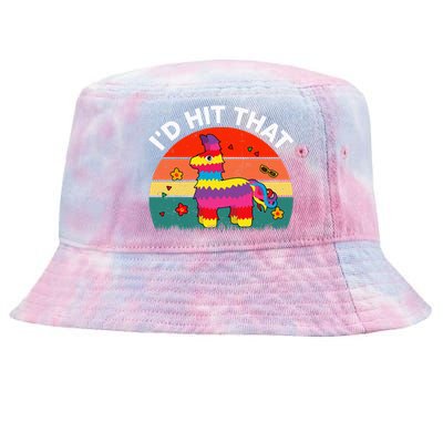 Pinata Id Hit That Cinco De Mayo Funny Mexican Tie-Dyed Bucket Hat