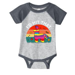 Pinata Id Hit That Cinco De Mayo Funny Mexican Infant Baby Jersey Bodysuit