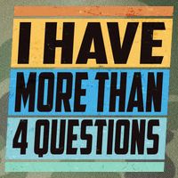 Passover I Have More Than 4 Questions Legacy Tie Dye Trucker Hat