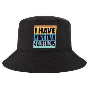 Passover I Have More Than 4 Questions Cool Comfort Performance Bucket Hat