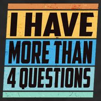 Passover I Have More Than 4 Questions 25L Jumbo Tote