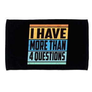 Passover I Have More Than 4 Questions Microfiber Hand Towel