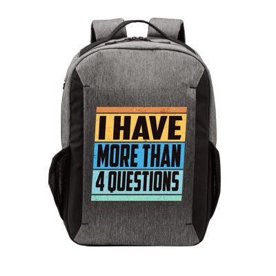 Passover I Have More Than 4 Questions Vector Backpack