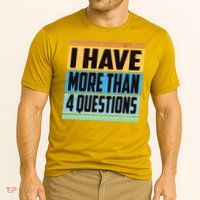 Passover I Have More Than 4 Questions Cooling Performance Crew T-Shirt