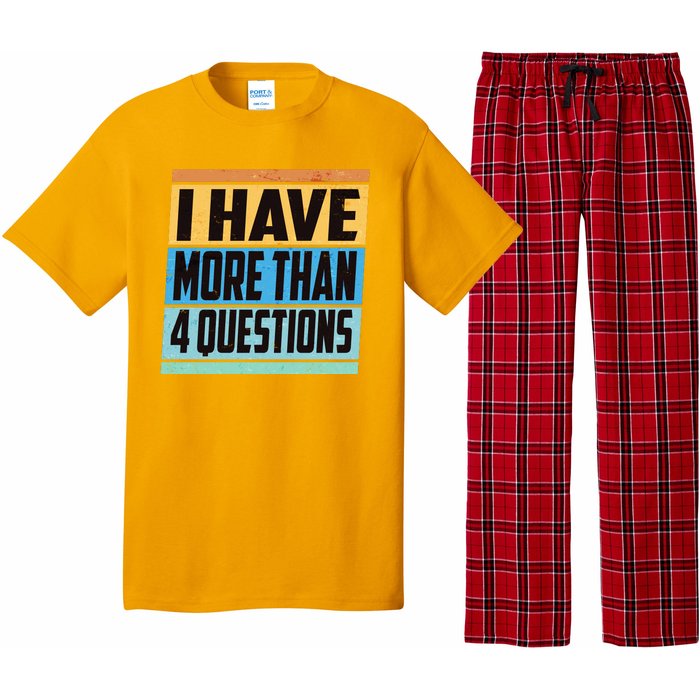 Passover I Have More Than 4 Questions Pajama Set