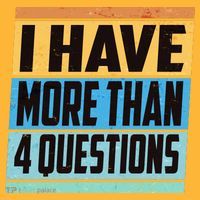 Passover I Have More Than 4 Questions Pom Pom 12in Knit Beanie