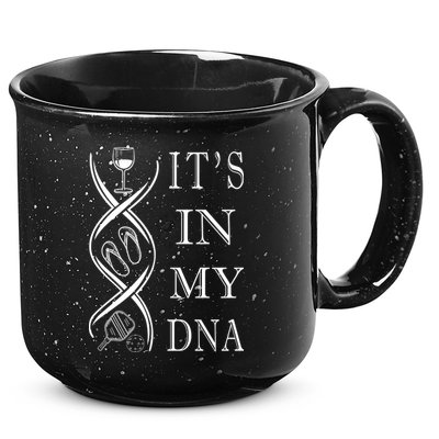 Pickleball Its In My Dna 15oz Campfire Ceramic Mug