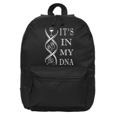 Pickleball Its In My Dna 16 in Basic Backpack
