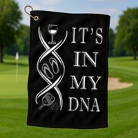 Pickleball Its In My Dna Golf Towel