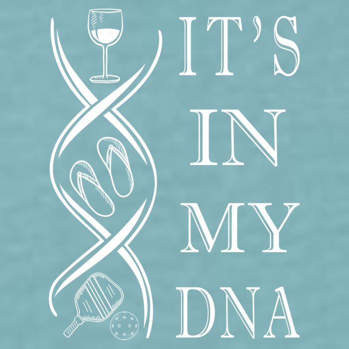 Pickleball Its In My Dna Sueded Cloud Jersey T-Shirt