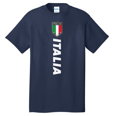 Proud Italian Italia Design Italian Soccer Jersey Style Tall T-Shirt