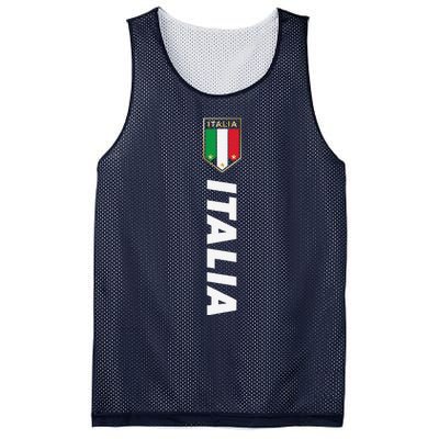 Proud Italian Italia Design Italian Soccer Jersey Style Mesh Reversible Basketball Jersey Tank