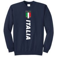 Proud Italian Italia Design Italian Soccer Jersey Style Tall Sweatshirt