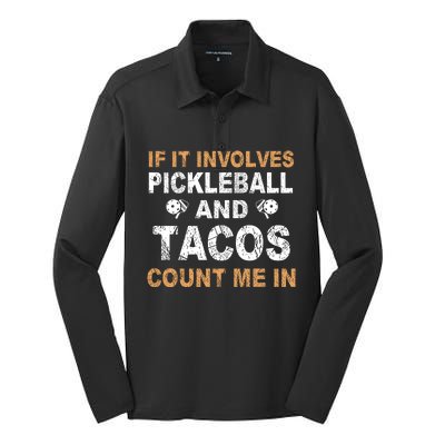 Pickleball If It Involves Silk Touch Performance Long Sleeve Polo