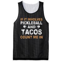 Pickleball If It Involves Mesh Reversible Basketball Jersey Tank