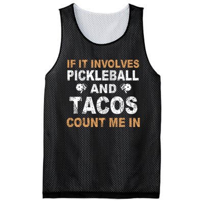 Pickleball If It Involves Mesh Reversible Basketball Jersey Tank