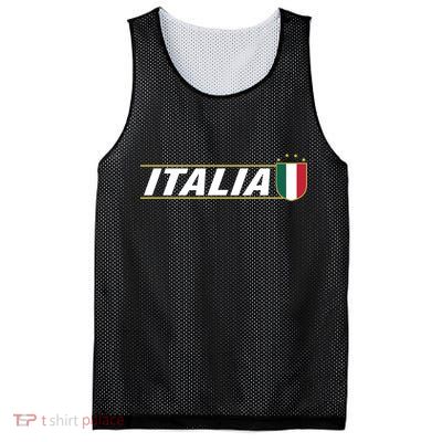 Proud Italian Italia Design Italian Soccer Jersey Style Mesh Reversible Basketball Jersey Tank