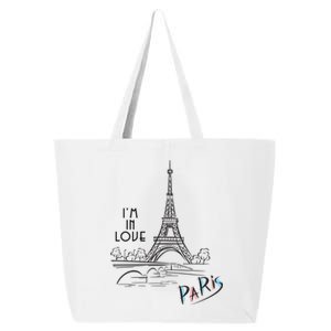 Paris, I'm In Love 25L Jumbo Tote