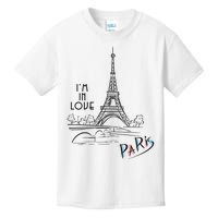 Paris, I'm In Love Kids T-Shirt