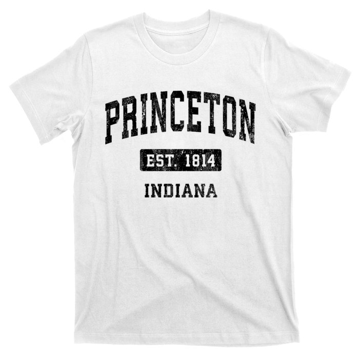 Princeton Indiana In Vintage Sports Established T-Shirt