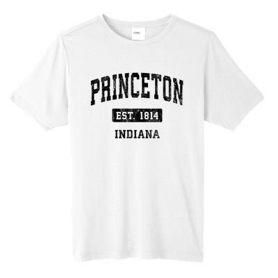 Princeton Indiana In Vintage Sports Established Tall Fusion ChromaSoft Performance T-Shirt