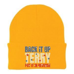 Put It In Reverse Terry Gift Funny Back It Up Terry Gift Knit Cap Winter Beanie