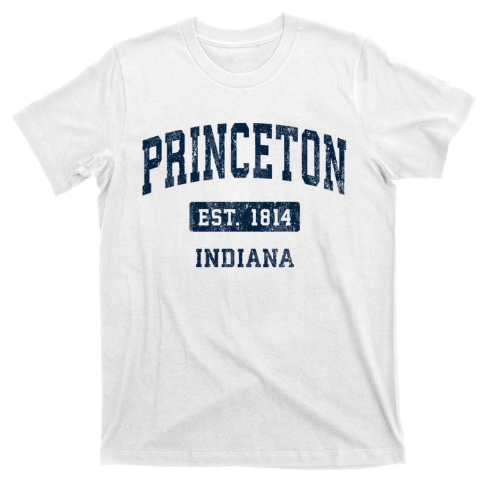 Princeton Indiana In Vintage Sports Established T-Shirt