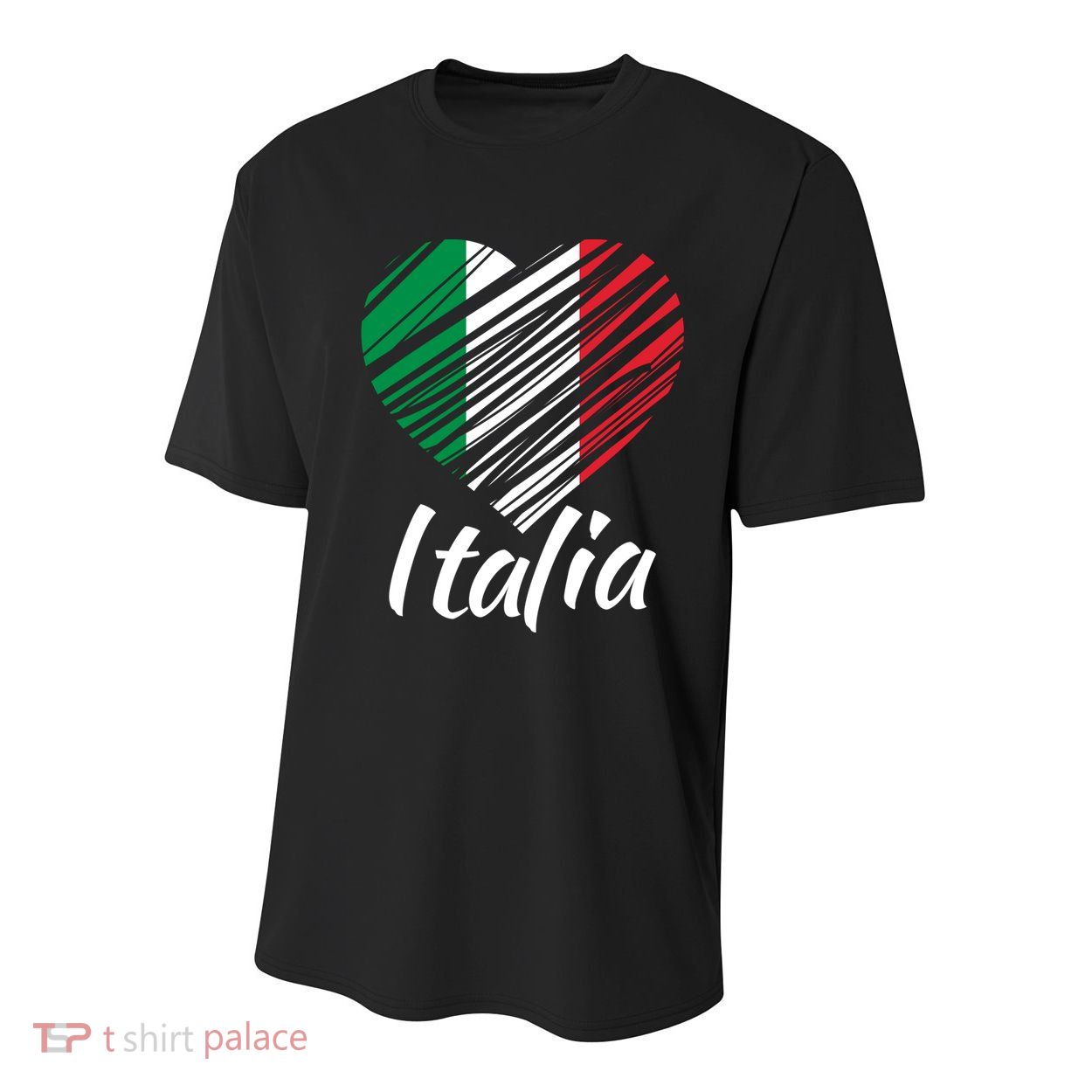 Proud Italian Italia Design Italian Heart Love Italy Gift Youth Performance Sprint T-Shirt