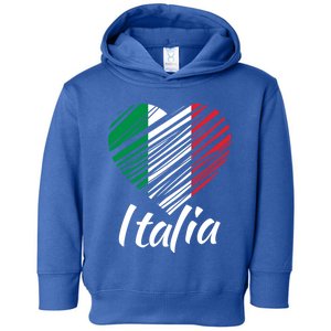 Proud Italian Italia Design Italian Heart Love Italy Gift Toddler Hoodie