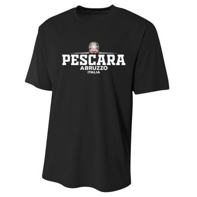 Pescara Italia Italy Performance Sprint T-Shirt