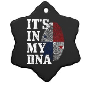 Panama ItS In My Dna Panamanian Flag Pride Roots Ceramic Star Ornament