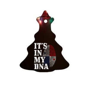 Panama ItS In My Dna Panamanian Flag Pride Roots Ceramic Tree Ornament