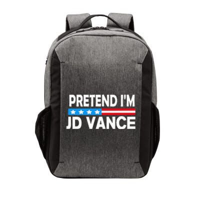 Pretend IM Jd Vance Funny Lazy Halloween Costume Vector Backpack