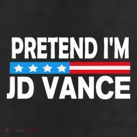 Pretend IM Jd Vance Funny Lazy Halloween Costume Adult Drive Performance Visor