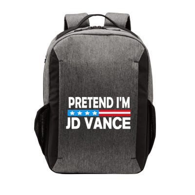 Pretend IM Jd Vance Funny Lazy Halloween Costume Vector Backpack